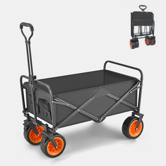 Ultimate Off-Road Family Beach Wagon Cart - 8 Inch Wheels, Enhanced Capacity